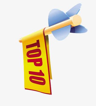 第十名top10的标识免抠