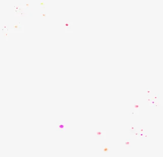 粉色可爱悬浮点状设计免抠