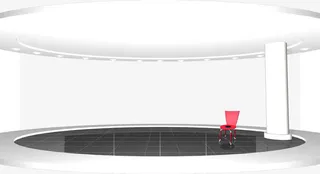 白色室内场景免抠素材免抠