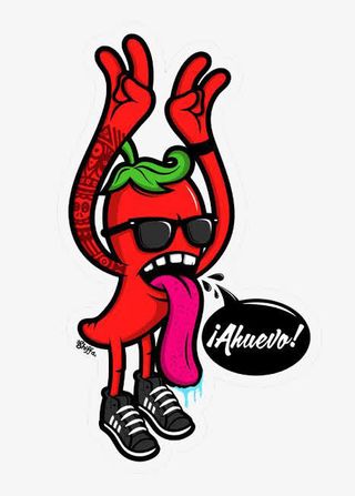 搞怪的辣椒免抠