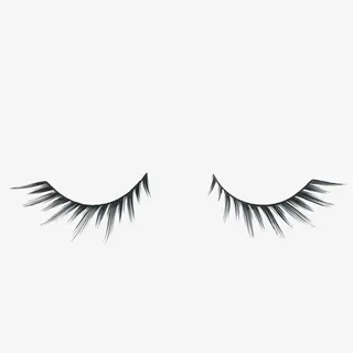 黑色美睫免抠素材免抠