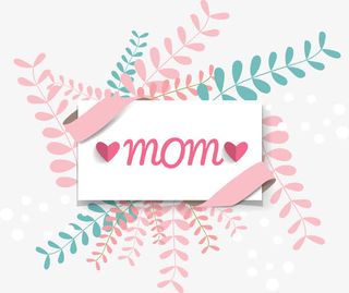 可爱花藤装饰框免抠