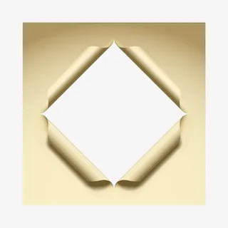 纸张撕开的花纹矢量素材免抠