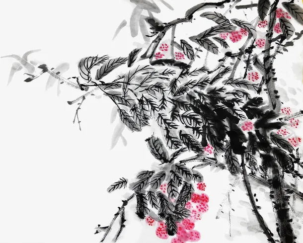 水墨画图片免抠