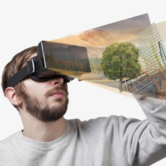 虚拟现实体验免抠