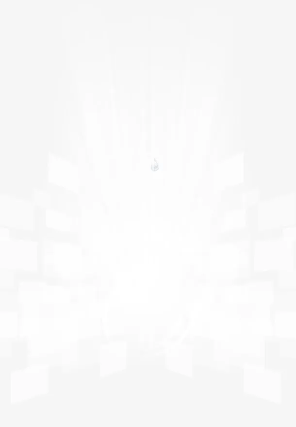 科技光束透视方块半透明素材免抠