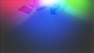 蓝红红色渐变灯光免抠