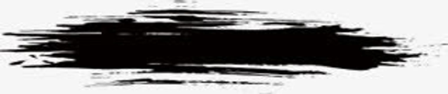 水墨横线笔刷免抠