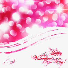 炫光浪漫情人节背景