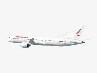 正在航行的飞机免抠