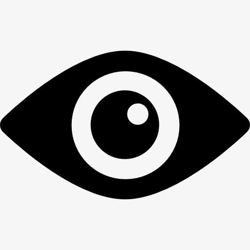 眼睛闭上了图标免抠