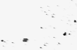 黑色泥块石头不规则漂浮免抠