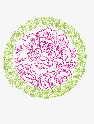 古典花纹免抠
