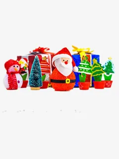 卡通圣诞老人免抠