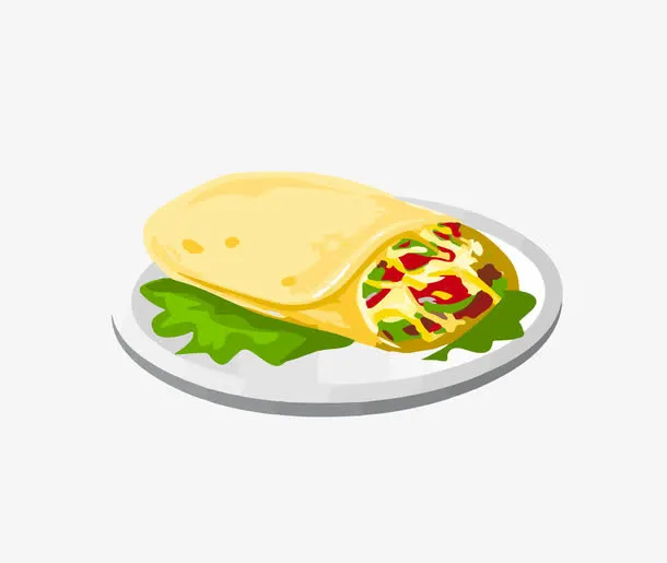 卤肉卷矢量图素材免费下载免抠