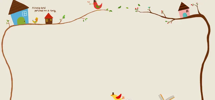 卡通插画背景高清