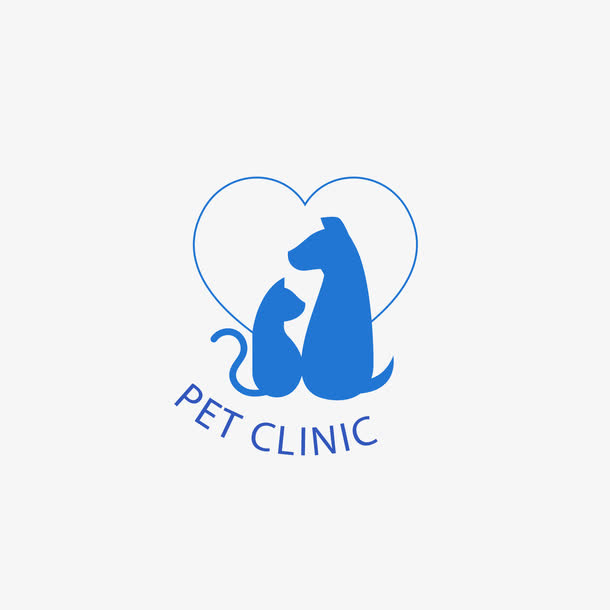 宠物猫狗宠物医院标签免抠