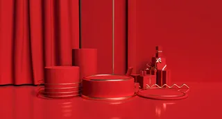 红色背景 4高清