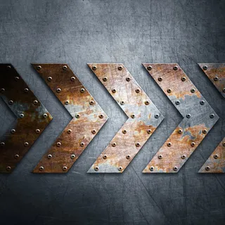 金属箭头背景免抠