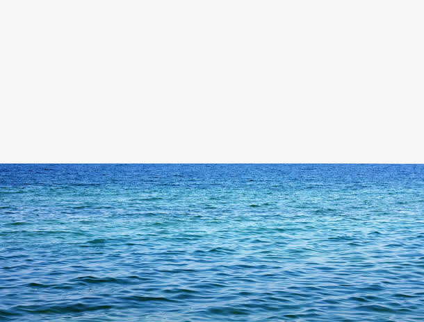 泛起微波的海面免抠背景摄影风景元素