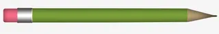 绿色铅笔免抠