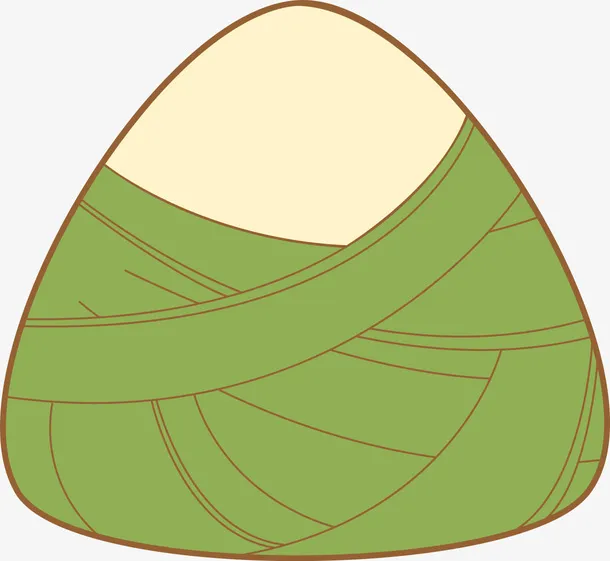 手绘端午节粽子免抠
