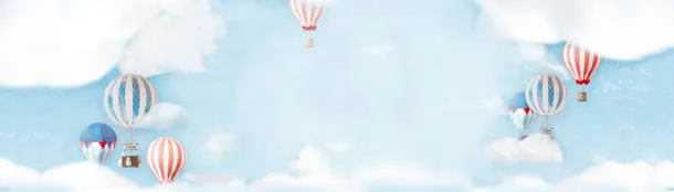 蓝天白云背景