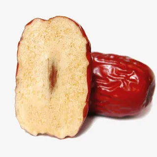 切开的红枣免抠