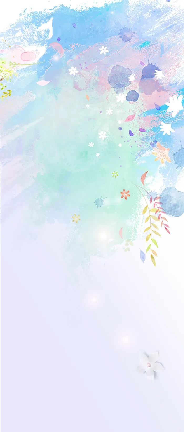清新水墨春季高清