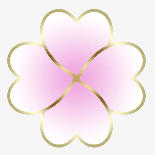 彩色质感装饰花朵设计图免抠