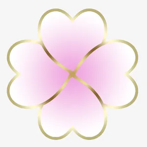 彩色质感装饰花朵设计图免抠