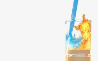 冰与火玻璃杯光效免抠