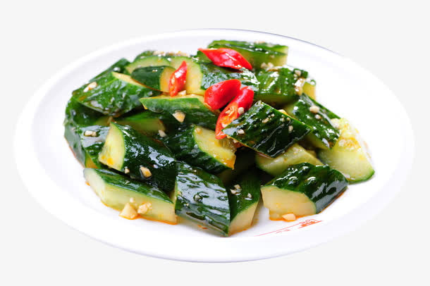 凉拌黄瓜免抠