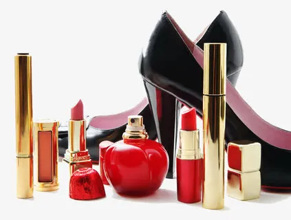 化妆品高跟鞋免抠装饰其他装饰图案元素