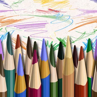 铅笔笔触底纹免抠