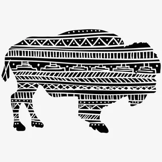 民族动物图案图腾免抠