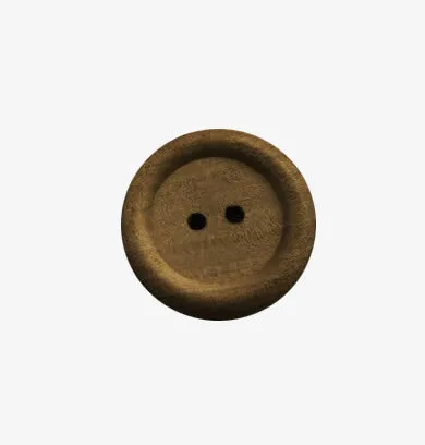 棕色扣子免抠