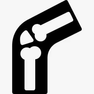 膝关节骨图标免抠