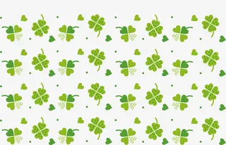 四叶草图案设计免抠