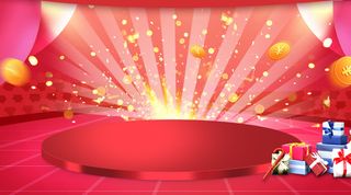 抽奖舞台高清