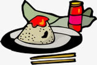 手绘卡通粽子食物免抠