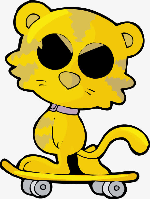 卡通动物矢量图免抠