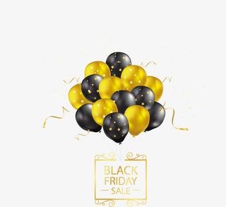 矢量手绘上升的珠光气球免抠