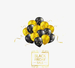 矢量手绘上升的珠光气球免抠