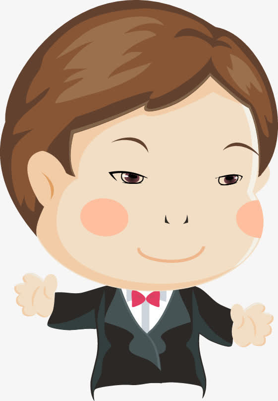 胖嘟嘟脸的男孩免抠
