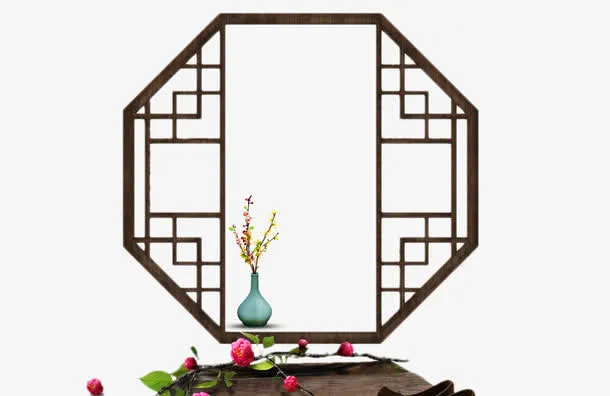 橱窗边框免抠