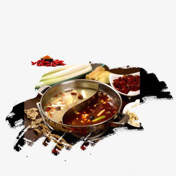 刷火锅素材免抠