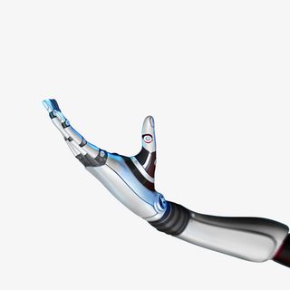 机器人，科技感，手免抠