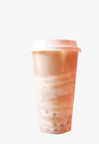 芋泥波波茶奶茶免抠