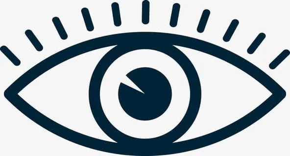 大眼睛矢量图标免抠